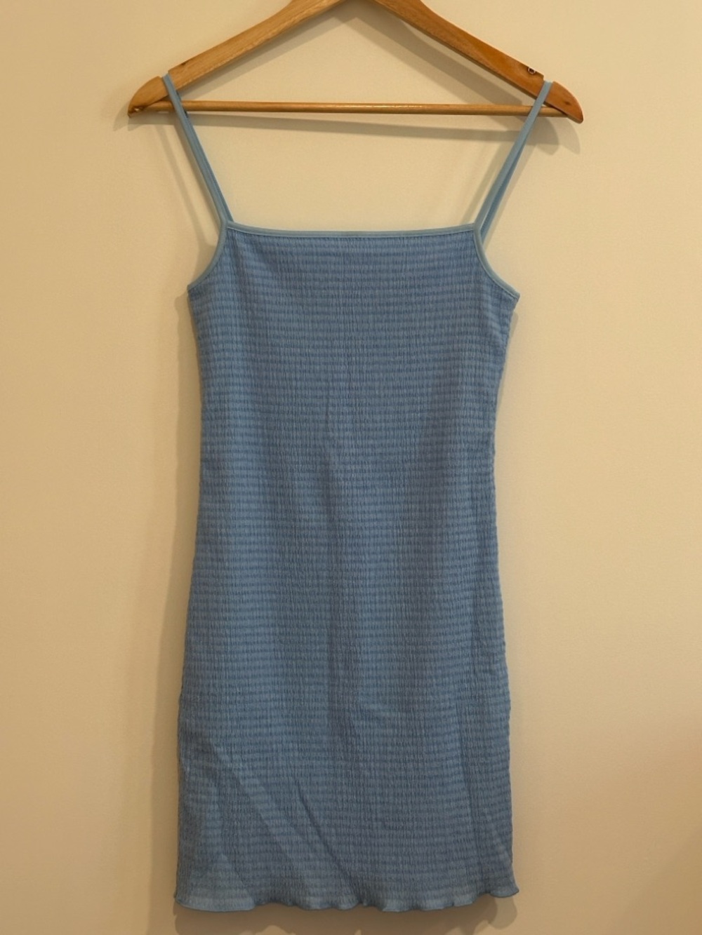 Aritzia Wilfred Baby Blue Jazz Dress